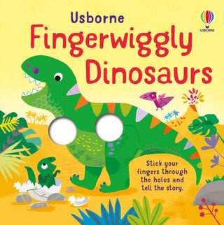 Supplemental image for 9781805074014 - Fingerwiggly Dinosaurs
