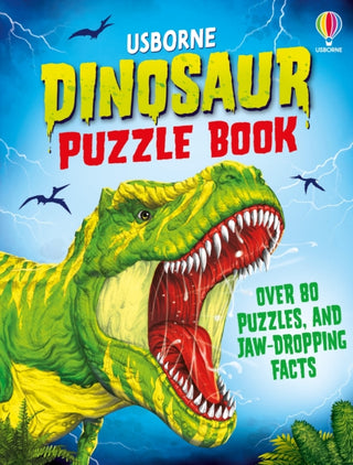 Cover image for 9781805074120 - Dinosaur Puzzle Book