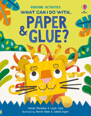 Cover image for 9781805074205 - What Can I Do with Paper and Glue?