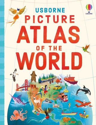 Cover image for 9781805074533 - Usborne Picture Atlas of the World