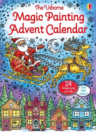 Supplemental image for 9781805074595 - Magic Painting Advent Calendar