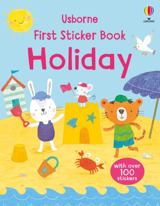 Cover image for 9781805075295 - First Sticker Book Holiday
