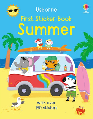Cover image for 9781805075486 - First Sticker Book Summer