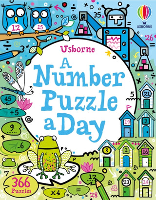 Cover image for 9781805076568 - A Number Puzzle a Day