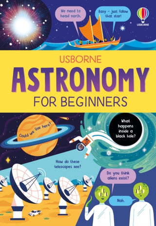 Cover image for 9781805076629 - Astronomy For Beginners