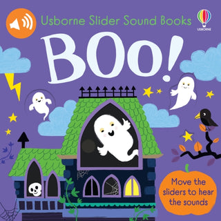 Cover image for 9781805076704 - Slider Sound Books: Boo!