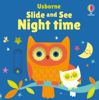 Cover image for 9781805076742 - Slide and See Night Time