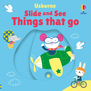 Supplemental image for 9781805076773 - Slide and See Things That Go