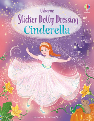 Supplemental image for 9781805076872 - Sticker Dolly Dressing Cinderella