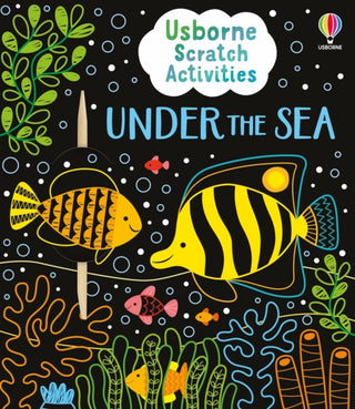 Supplemental image for 9781805076964 - Usborne Scratch Activities Under the Sea