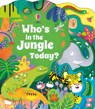 Cover image for 9781805077084 - Who's in the Jungle Today?