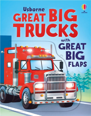 Supplemental image for 9781805077107 - Great Big Trucks (with great big flaps)