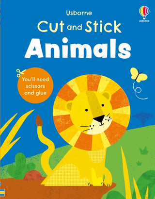 Cover image for 9781805077121 - Cut and Stick Animals