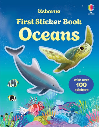 Supplemental image for 9781805077183 - First Sticker Book Oceans
