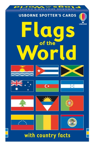 Supplemental image for 9781805077275 - Spotter's Cards Flags of the World
