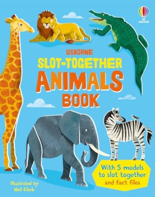 Cover image for 9781805077336 - Slot-together Animals Book