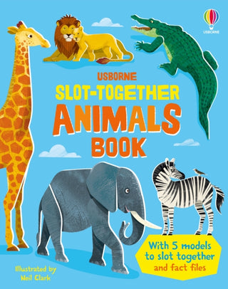 Supplemental image for 9781805077336 - Slot-together Animals Book