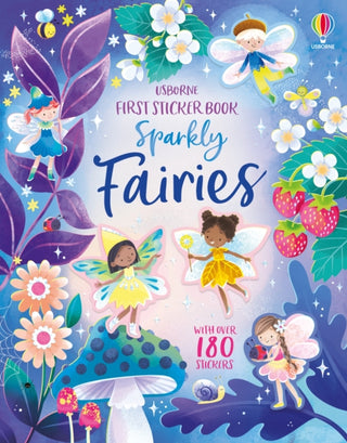 Supplemental image for 9781805077374 - First Sticker Book Sparkly Fairies