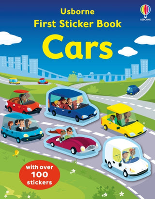 Supplemental image for 9781805077381 - First Sticker Book Cars