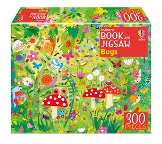 Cover image for 9781805077879 - Usborne Book and Jigsaw Bugs