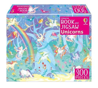 Cover image for 9781805077893 - Usborne Book and Jigsaw Unicorns