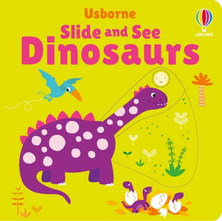 Cover image for 9781805079507 - Slide and See Dinosaurs
