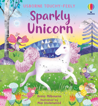 Supplemental image for 9781805079705 - Sparkly Touchy-Feely Unicorn