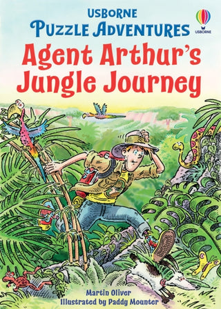 Supplemental image for 9781805079989 - Agent Arthur's Jungle Journey