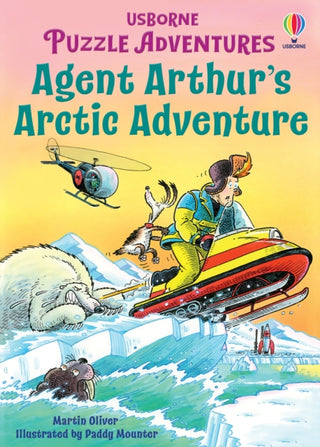 Supplemental image for 9781805079996 - Agent Arthur's Arctic Adventure