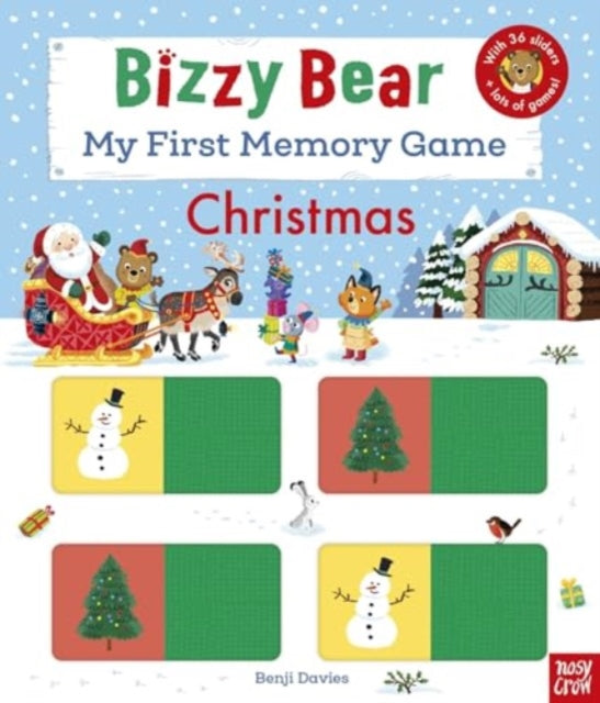 Cover image for 9781805131779 - Bizzy Bear: My First Memory Game Book: Christmas