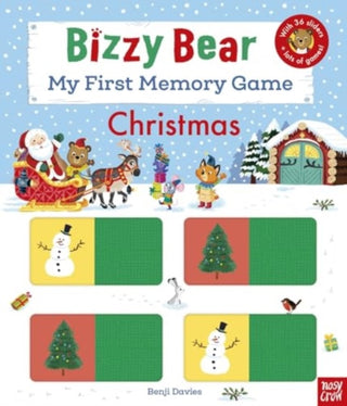 Supplemental image for 9781805131779 - Bizzy Bear: My First Memory Game Book: Christmas