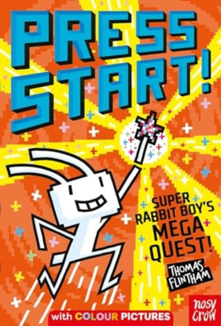 Supplemental image for 9781805132271 - Press Start! Super Rabbit Boy's Mega Quest!