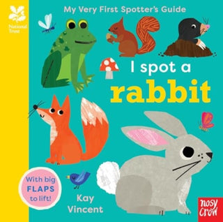 Cover image for 9781805132738 - National Trust: My Very First Spotter's Guide: I Spot A Rabbit