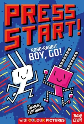 Cover image for 9781805134008 - Press Start! Robo-Rabbit Boy Go!
