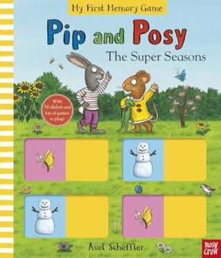 Supplemental image for 9781805134053 - Pip and Posy: The Super Seasons (Memory Game Book)
