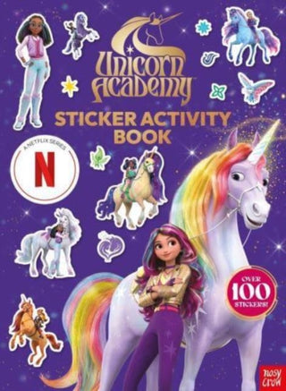 Supplemental image for 9781805134275 - Unicorn Academy: Sticker Activity Book