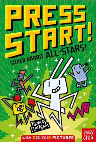 Cover image for 9781805134626 - Press Start! Super Rabbit All-Stars!