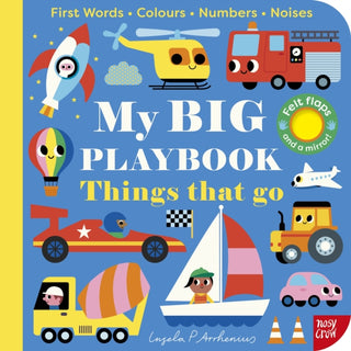 Supplemental image for 9781805134770 - My BIG Playbook: Things That Go