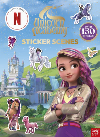 Cover image for 9781805136033 - Unicorn Academy: Sticker Scenes