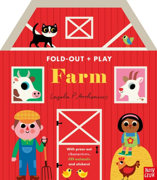 Cover image for 9781805139041 - Fold-Out + Play: Farm