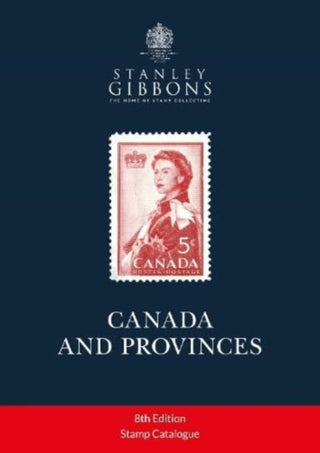 Cover image for 9781805179207 - Canada & Provinces Stamp Catalogue 8th Edition