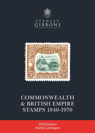 Cover image for 9781805179214 - 2025 COMMONWEALTH & EMPIRE STAMPS 1840-1970