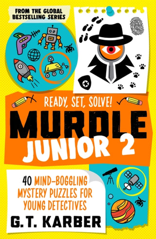 Supplemental image for 9781805223870 - Murdle Junior 2: Ready, Set, Solve!