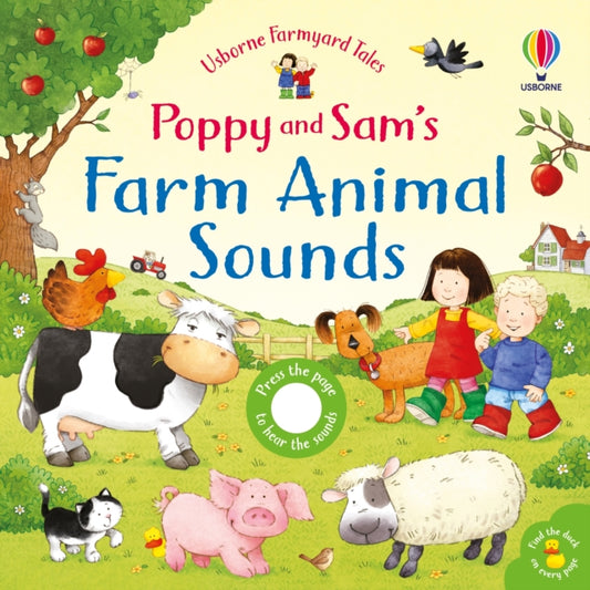 Cover image for 9781805310044 - Poppy and Sam's Farm Animal Sounds