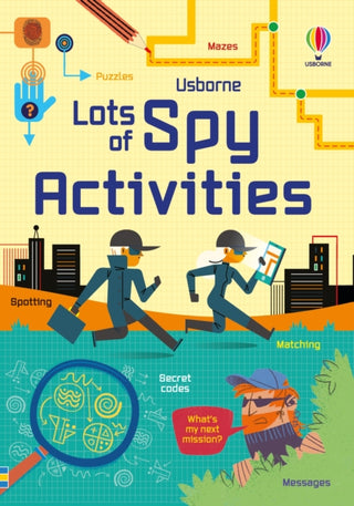 Cover image for 9781805312178 - Lots of Spy Activities