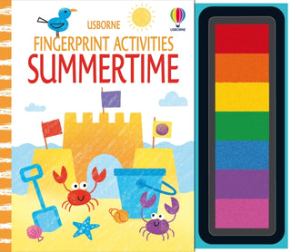 Cover image for 9781805312369 - Fingerprint Activities Summertime