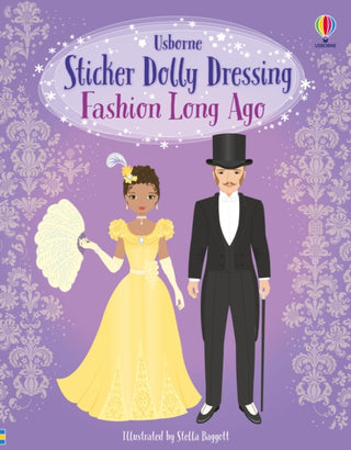 Cover image for 9781805312383 - Sticker Dolly Dressing Fashion Long Ago