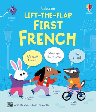 Cover image for 9781805312666 - Lift-the-flap First French