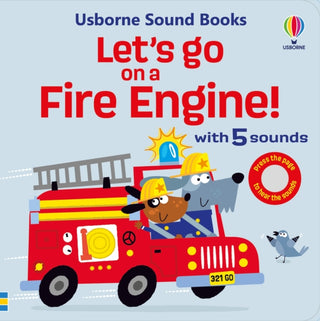 Cover image for 9781805312833 - Let's go on a Fire Engine