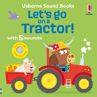 Cover image for 9781805312840 - Let's go on a Tractor
